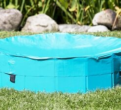 Afdekhoes Voor Hondenzwembad Lichtblauw 80 Cm