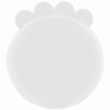 Deksel Voor Blik Silicone Transparant 10,6 Cm 4 St