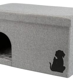 Kattenhuis Kimy Grijs 70X40X40 Cm