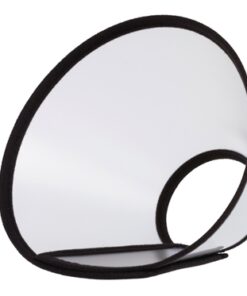 Beschermkraag Met Klittenband Kunststof Transparant 50-58X28 Cm