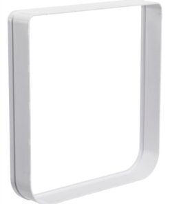 Tunnelstuk Voor 4-Weg Kattenluik 20X22 Cm Wit 16X15 Cm