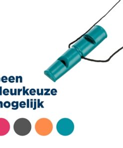 Hondenfluit Dubbeltoon Kunststof Assorti 7,5 Cm