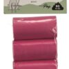 Hondenpoepzakjes Rozengeur Roze 4X20 St