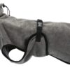 Badjas Hond Badstof Grijs 40 Cm
