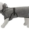 Badjas Hond Badstof Grijs 50 Cm
