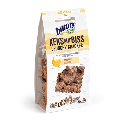 Nature Crunchy Cracker Banaan 50 Gr