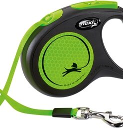 Rollijn New Classic Neon Tape Zwart / Groen S 5 Mtr Tot 15 Kg