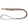 Hondenriem Rustic Verstelbaar Vetleer Donkerbruin 200X2,5 Cm