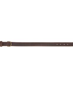 Halsband Hond Rustic Vetleer Donkerbruin 57-66X3 Cm