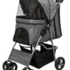 Hondenbuggy Grijs 47X80X100 Cm Tot 15 Kg