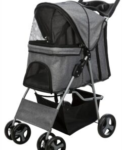 Hondenbuggy Grijs 47X80X100 Cm Tot 15 Kg