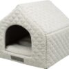 Hondenmand Huis Noah Vitaal Schuimrubber Lichtgrijs 43X40X45 Cm