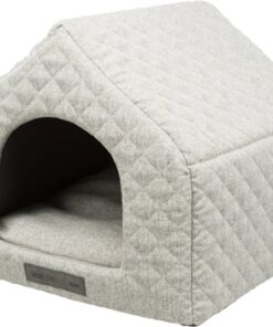 Hondenmand Huis Noah Vitaal Schuimrubber Lichtgrijs 43X40X45 Cm