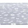 Hondendeken Kenny Fleece Bot / Pootjes Blauw 75X50 Cm