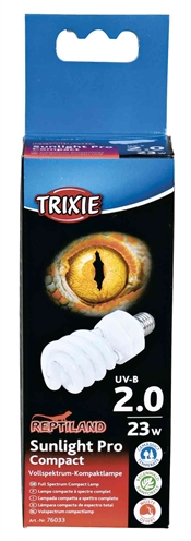 Reptiland Sunlight Pro Compact 2.0 Uv-B Lamp 23 Watt 6X6X15,2 Cm