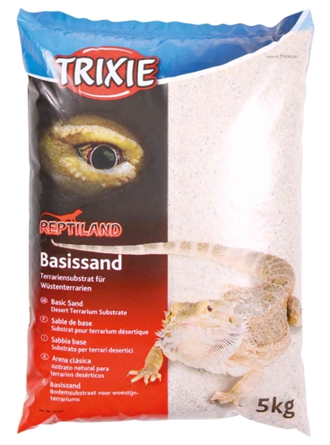 Reptiland Basiszand Voor Woestijnterraria Wit 5 Kg