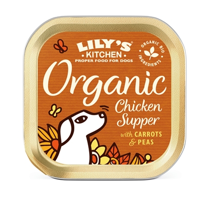 Kitchen Dog Organic Chicken Supper 11X150 Gr