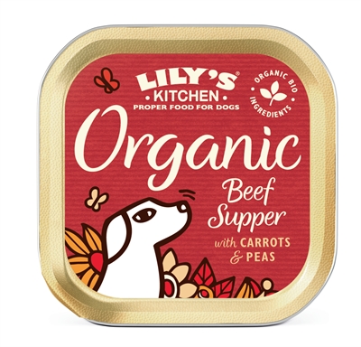 Kitchen Dog Organic Beef Supper 11X150 Gr