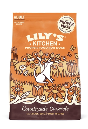 Kitchen Dog Adult Chicken Duck Countryside Casserole 7 Kg