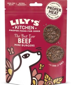 Kitchen Dog The Best Ever Beef Mini Burgers 70 Gr
