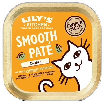 Kitchen Cat Smooth Pate Chicken 19X85 Gr