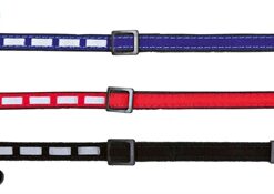 Halsband Kat Safer Life Fluweel Reflecterend Assorti