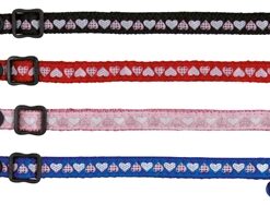 Halsband Kat Print Hart Assorti 4 St