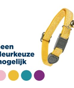 Halsband Kat Glitter Met Kunststof Sluiting Assorti 4 St