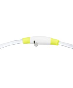Lichtgevende Halsband Usb Flash Light Oplaadbaar Tpu Groen 65X0,8 Cm
