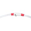 Lichtgevende Halsband Usb Flash Light Oplaadbaar Tpu Rood 65X0,8 Cm