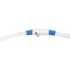 Lichtgevende Halsband Usb Flash Light Oplaadbaar Tpu Blauw 65X0,8 Cm