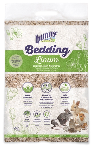Nature Bunnybedding Linum Vlasvezel 12,5 Ltr