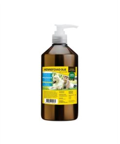 Diertotaal Hennepzaadolie Met Pompje 1 Ltr