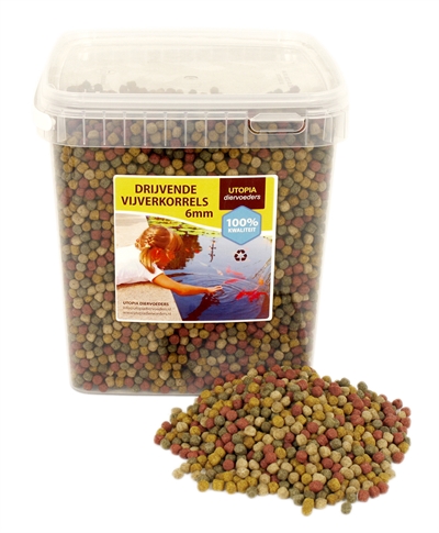 Diertotaal Vijverkorrel Drijvend 6 Mm 2 Kg