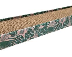 Krabplank Homedecor Textuur Bladeren Groen 48X12,5X5 Cm