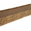 Krabplank Homedecor Dierenprint Luipaard 48X12,5X5 Cm