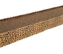 Krabplank Homedecor Dierenprint Luipaard 48X12,5X5 Cm