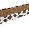 Krabplank Homedecor Dierenprint Koe 48X12,5X5 Cm