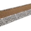 Krabplank Homedecor Dierenprint Zebra 48X12,5X5 Cm