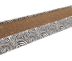Krabplank Homedecor Dierenprint Zebra 48X12,5X5 Cm