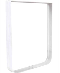Tunnelstuk Voor 2-Weg Huisdierluik Wit S-M 30 X 36 Cm
