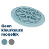 Voermat Slow Feed Silicone Assorti 24X24 Cm