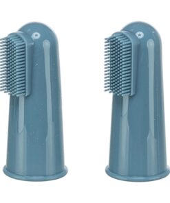 Vingertandenborstel Hond / Kat Siliconen 6 Cm 2 St