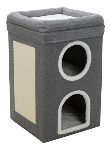 Krabpaal Cat Tower Saul Grijs 39X39X64 Cm