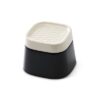 Ergo Cube Voerbak Creme / Zwart 22X22X16 Cm