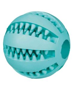 Denta Fun Bal Rubber Muntsmaak 6Cm 3St