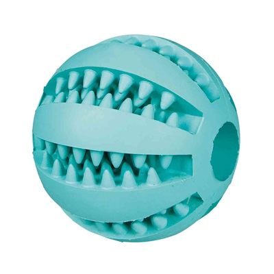 Denta Fun Bal Rubber Muntsmaak 6Cm 3St