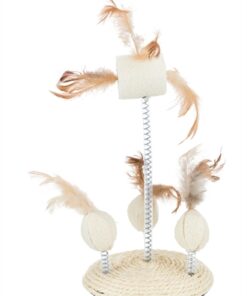 Speeltjes Op Spiraalveren Luffa / Sisal 15X15X30Cm 2 St