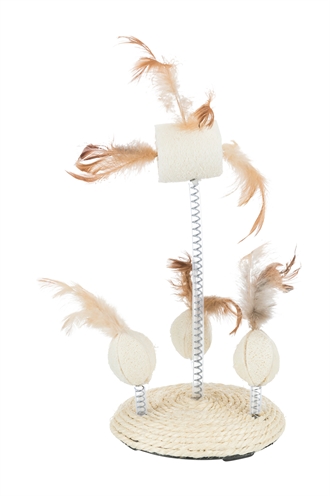 Speeltjes Op Spiraalveren Luffa / Sisal 15X15X30Cm 2 St