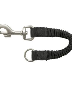 Hondenriem Schokdemper Zwart 26X2 Cm
